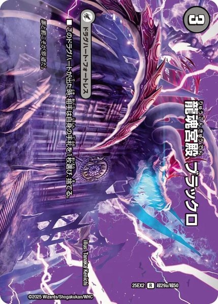 画像1: 《龍魂宮殿 ブラックロ》（超29a/超50）/《極真龍魂 オール・オーバー・ザ・ワールド》（超b29/超50） (1)