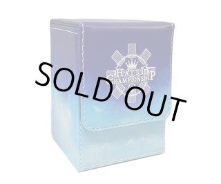 はっちCS デッキケース 別配送】はっちcsオリジナルデッキケース【青】レザー - カード