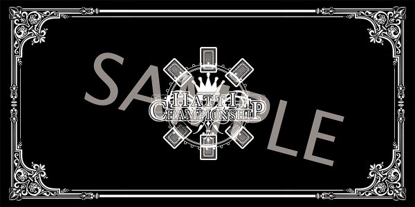 画像1: はっちcsオリジナルプレイマット【黒】SD (1)