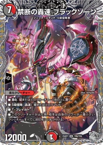 画像1: 《禁断の轟速 ブラックゾーン》（TR9/TR9） (1)
