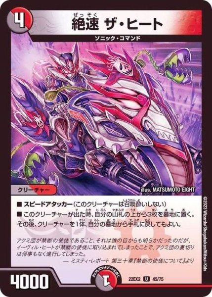 画像1: 絶速ザ・ヒート【U】{22EX245/75}《多》 (1)