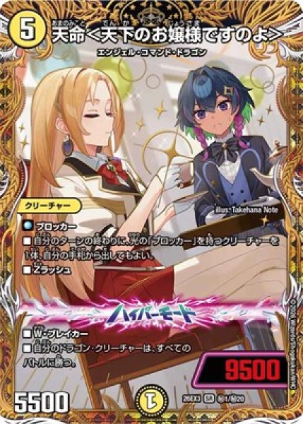 画像1: 《天命＜天下のお嬢様ですのよ＞》(秘1/秘20） (1)