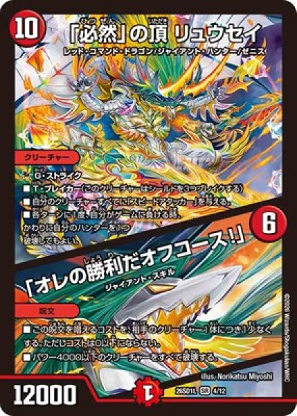 画像1: 《「必然」の頂 リュウセイ／「オレの勝利だオフコース！」》(4/12) (1)